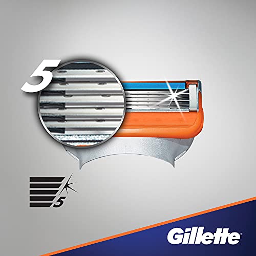 Gillette Fusion5 Power Razors for Men, 1 Gillette Razor, 1 Razor Blade Refill...