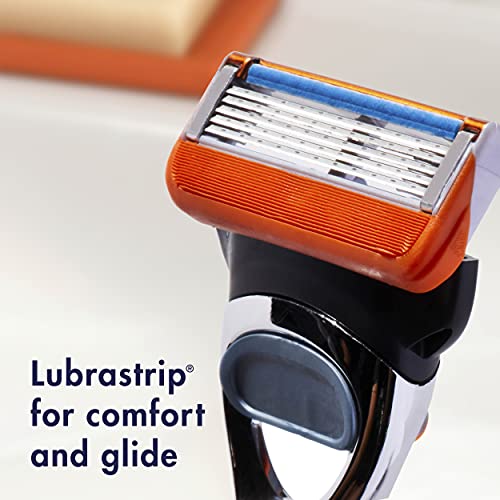 Gillette Fusion5 Power Razors for Men, 1 Gillette Razor, 1 Razor Blade Refill...