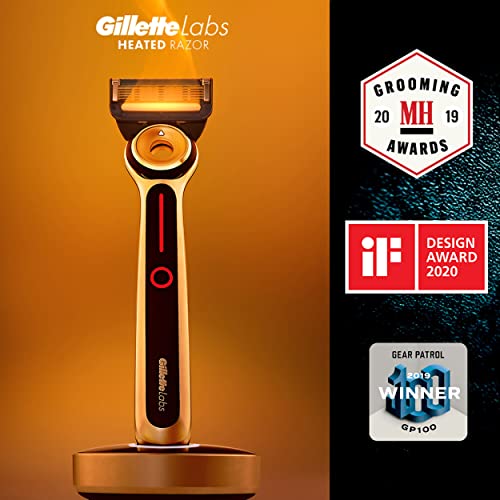 Gillette Heated Razor for Men by GilletteLabs Razor Blade Refills, 8 Count, U...