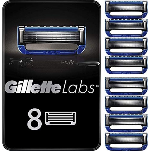 Gillette Heated Razor for Men by GilletteLabs Razor Blade Refills, 8 Count, U...