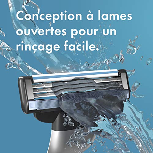 Gillette Mach3 Mens Razor Blade Refills, 15 Count, Designed for Sensitive Skin