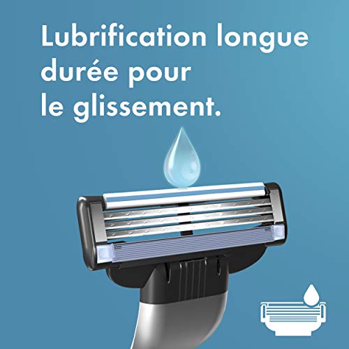 Gillette Mach3 Mens Razor Blade Refills, 15 Count, Designed for Sensitive Skin