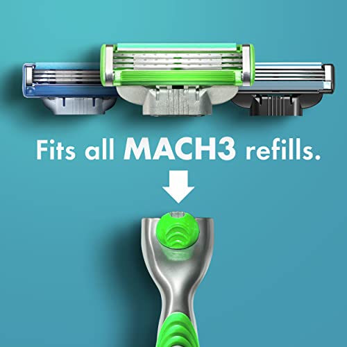 Gillette Mach3 Sensitive Mens Razor Blade Refills, 20 Count, Designed for Sen...