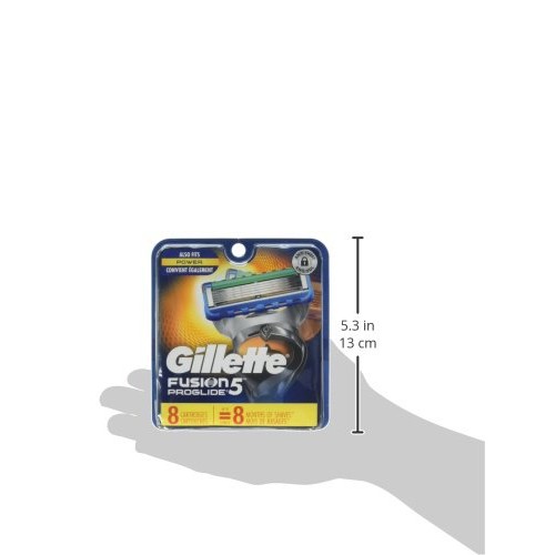 Gillette ProGlide Mens Razor Blade Refills, 8 Count