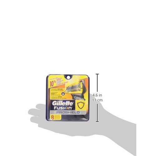 Gillette ProGlide Shield Razor Blade Refills, 8 Count, Shields against Skin I...