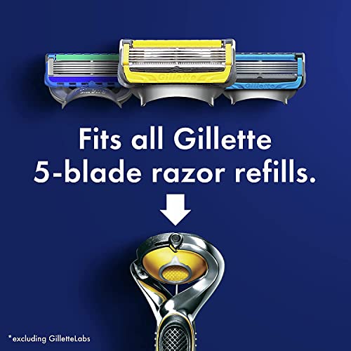 Gillette ProGlide Shield Razor for Men, 1 Gillette Razor, 4 Razor Blade Refil...
