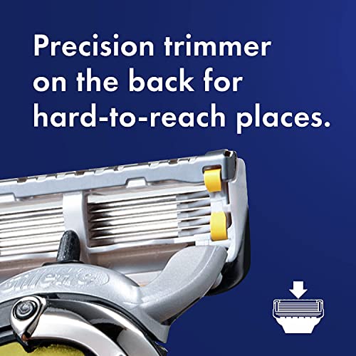 Gillette ProGlide Shield Razor for Men, 1 Gillette Razor, 4 Razor Blade Refil...