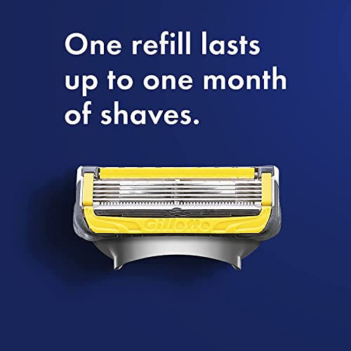 Gillette ProGlide Shield Razor for Men, 1 Gillette Razor, 4 Razor Blade Refil...