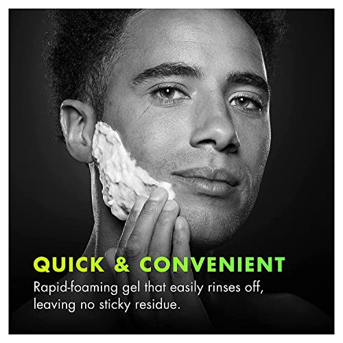 Gillette Rapid Foaming Shave Gel for Men by GilletteLabs, 7 OZ