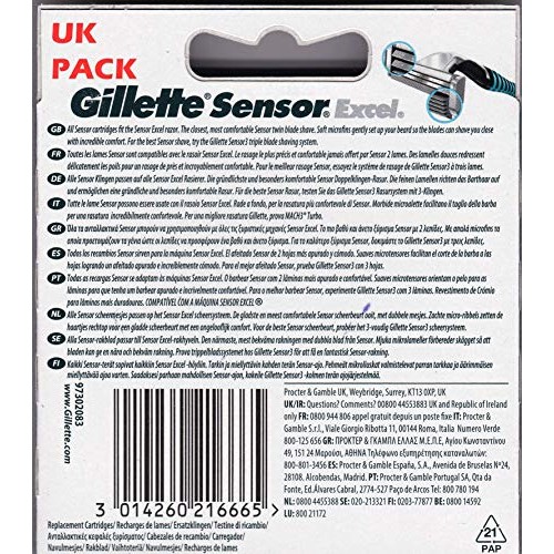 Gillette Sensor Excel - 10 Pack