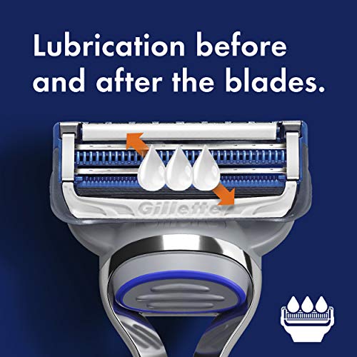 Gillette SkinGuard Mens Razor Blade Refills, 12 Count, Designed for Men with ...