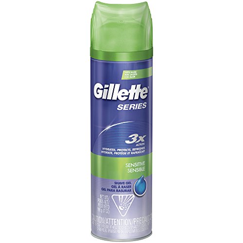 Gillette TGS Series Shave Gel Sensitive 7 Oz