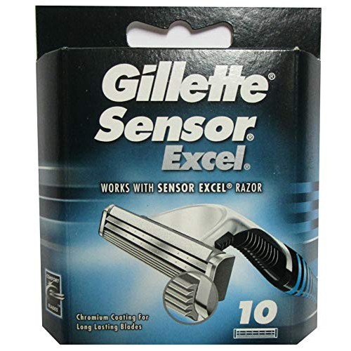 Gíllette Sensor Excel Razor Refill Cartridges 20 Count