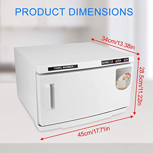 Gimify Hot Towel Warmer Cabinet 16L Large Capacity for Spa Salon Gym Hotel Ho...