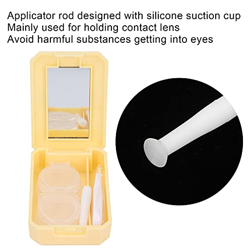 Container Soak Storage Kit, Outdoor Practical Fashion Portable Contact Lens I...