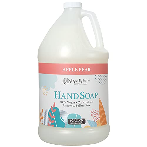 Ginger Lily Farms Botanicals All-Purpose Liquid Hand Soap Refill, 100% Vegan ...