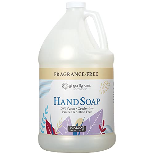 Ginger Lily Farms Botanicals All-Purpose Liquid Hand Soap Refill, Fragrance F...