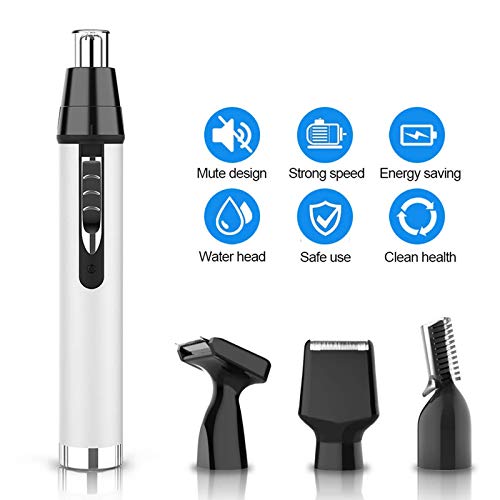 Ear and Nose Hair Trimmer for Men,Professional USB Rechargeable Nostril Nasal...