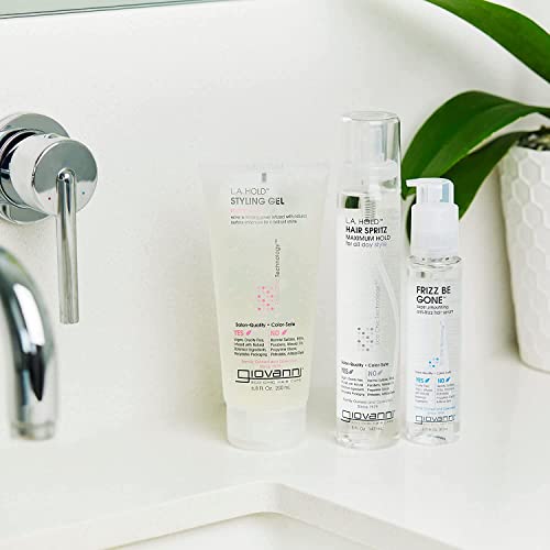GIOVANNI L.A. Hold Styling Gel, 6.8 oz. Extreme Hold Surface Enhancers, Light...