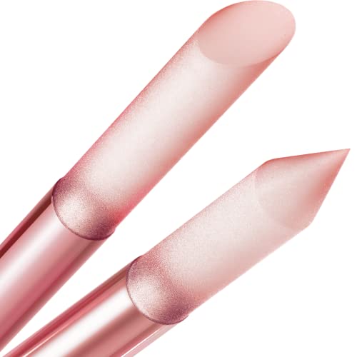 Glass Cuticle Pusher by GLADZY - Manicure Stick, Genuine Czech Quality, Profe...