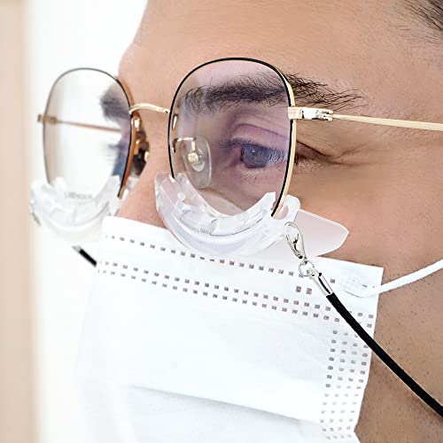 Semi-Permanent Anti-Fog Eyewear Accessory for Glasses Without Defogging Spray...