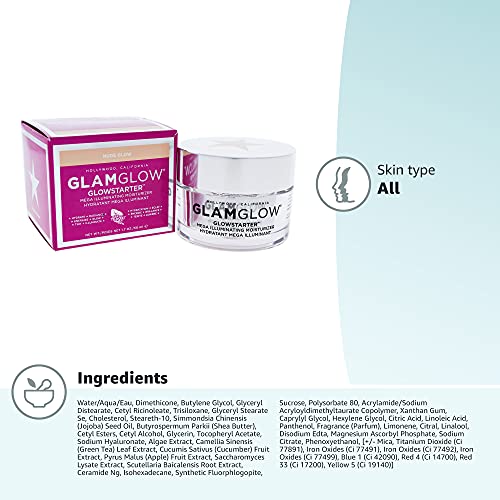Glamglow Glowstarter Mega Illuminating Moisturizer - Nude Glow By Glamglow fo...