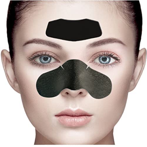 OverSize 3X Absorb Oil Blackhead Remover Strips Nose + Face Strips Charcoal N...