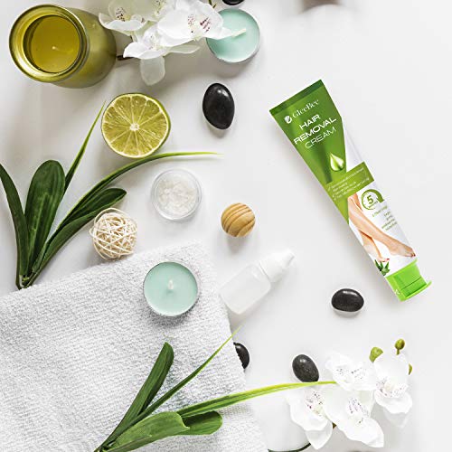 Hair Removal Cream-Skin Friendly Painless Flawless Hair Remover Cream for Wom...