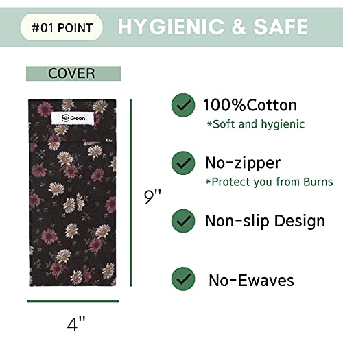 GLEEN Soft Weighted Eye Pillow | Hot Cold Eye Mask for Sleep | Weighted Pillo...