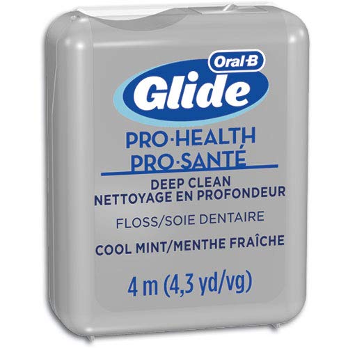 Glide Oral-B Pro-Health Deep Clean Floss, Cool Mint, Small Size 4 meters (4.3...
