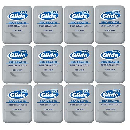 Glide Oral-B Pro-Health Deep Clean Floss, Cool Mint, Small Size 4 meters (4.3...