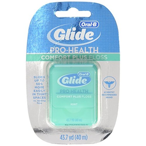 Glide PRO-HEALTH Comfort Plus Dental Floss, Mint, 43.7-Yard Dispenser (Pack o...