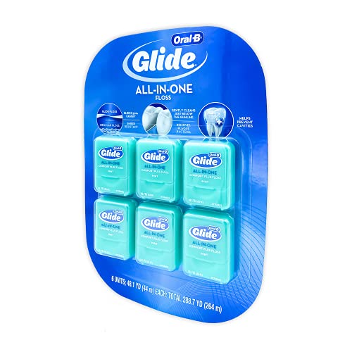 Oral-B Pro-Health Comfort Plus Mint Floss, Mint, Pack of 6