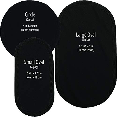 Prosthetic Liner Patch for Amputees by GlideWear (Large, 2 Pack)