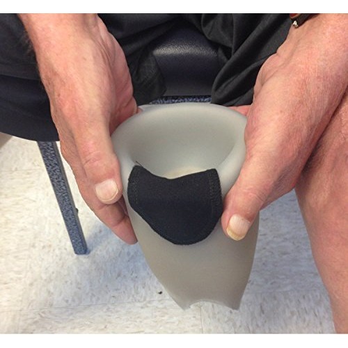 Prosthetic Liner Patch for Amputees by GlideWear (Large, 2 Pack)