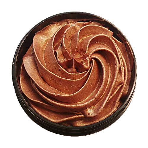 Glimmer Goddess Organic Whipped Body Butter - Super Level 3 Bronze Shimmer, 4...