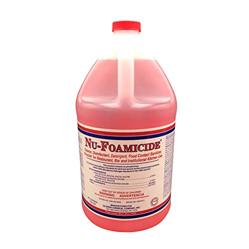 Glissen Chemical - 300048 Nu-Foamicide EPA Registered 1-Gal All Purpose Clean...