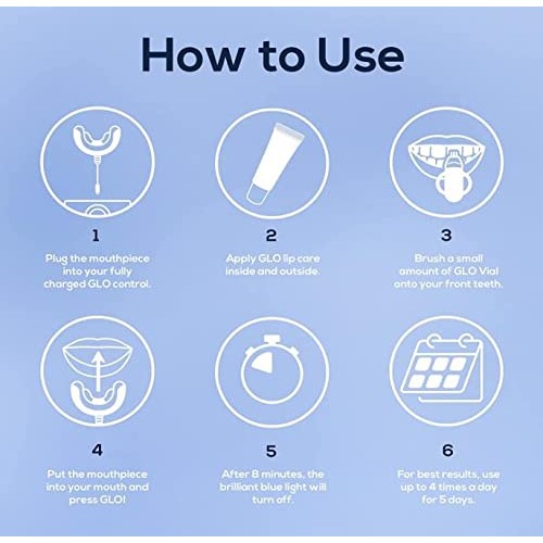 GLO Brilliant Personal Teeth Whitening Device