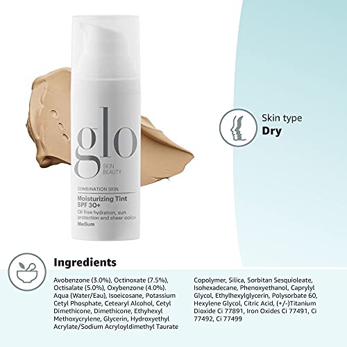 Glo Skin Beauty Moisturizing Tint SPF 30+ in Medium | Tinted Face Moisturizer...