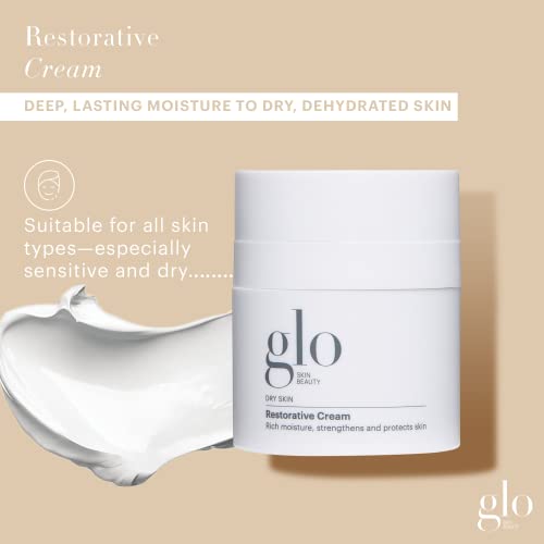 Glo Skin Beauty Restorative Cream for Dry Skin | Deep Conditioning Moisturize...