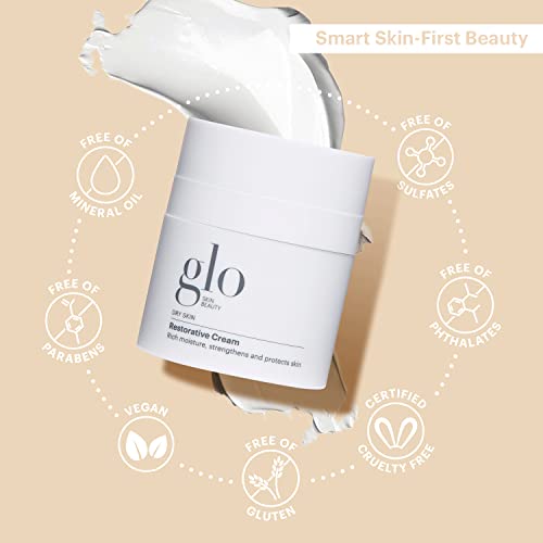 Glo Skin Beauty Restorative Cream for Dry Skin | Deep Conditioning Moisturize...