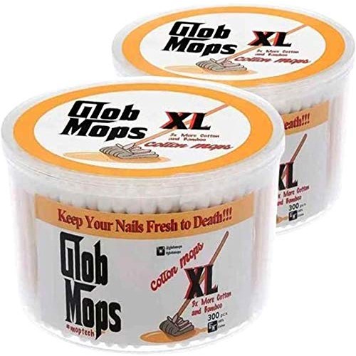 Glob Mops XL Cotton Swabs 2.0 – Extra Absorbent Bamboo Cotton Swabs – Cotton ...