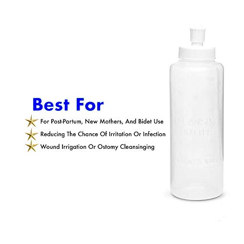 Lavette Perineal Cleansing Irrigation Bottles Baby Peri Wash - Pack of 3