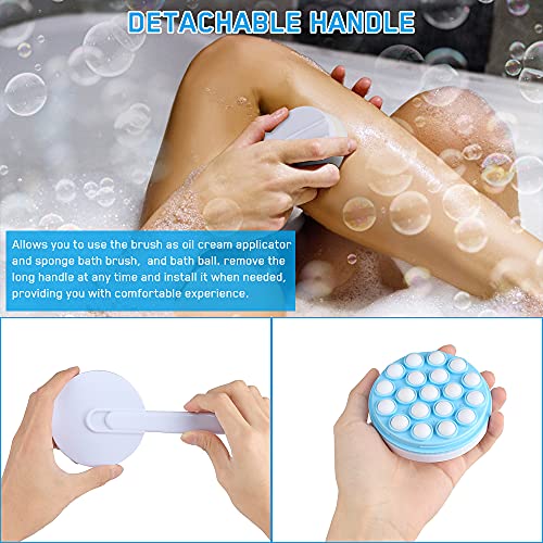 Globalstore Back Scrubber for Shower, 3 in 1 Multifunction Shower Brush Set L...