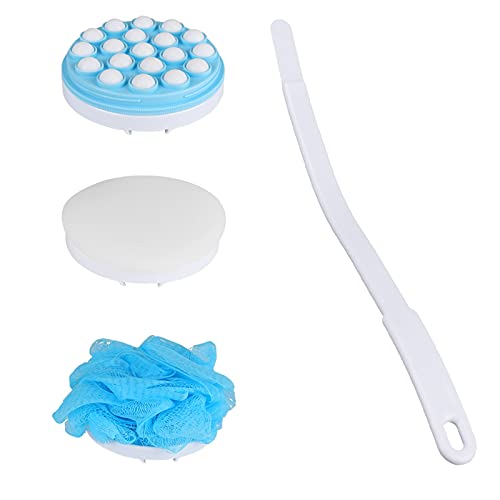 Globalstore Back Scrubber for Shower, 3 in 1 Multifunction Shower Brush Set L...