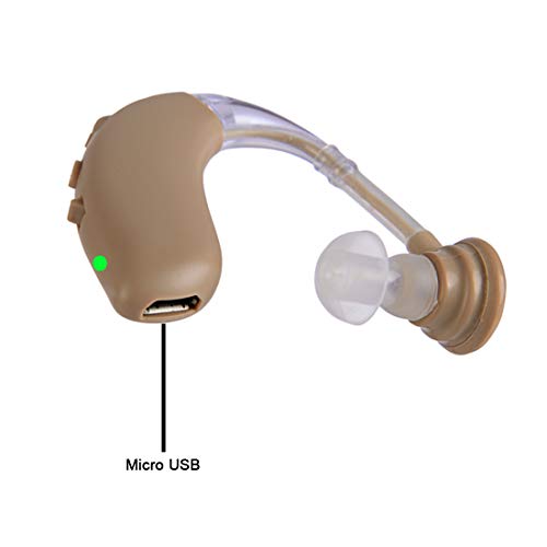 Hearing Amplifier Aid Rechargeable Digital Personal Sound Amplifier Devices P...