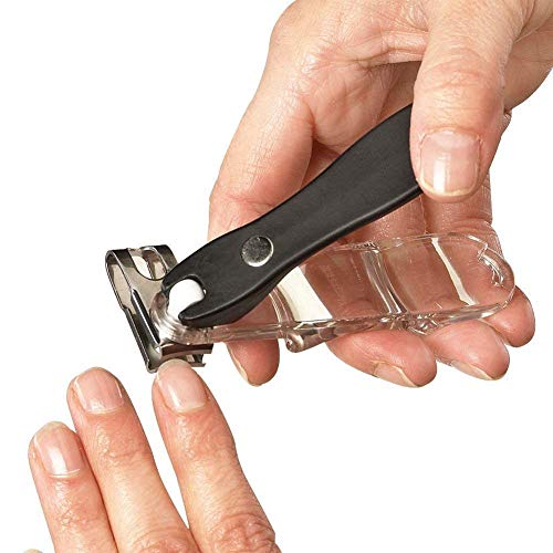 EZ Grip 360 Degree Rotary Stainless Steel Sharp Blade Fingernail Toenail Clip...