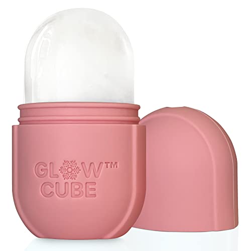 Glow Cube Ice Roller For Face Eyes and Neck To Brighten Skin & Enhance Your N...