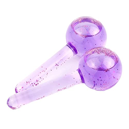 Glowgenics Facial Ice Globes face massage balls roller tool Beauty skin care ...