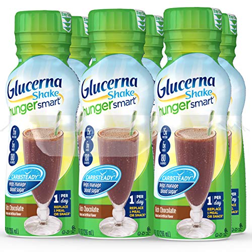 Glucerna Hunger Smart Shake, Diabetic Drink, Blood Sugar Management, 15g Prot...